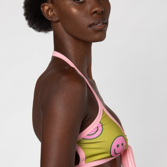 COPY - Skippy Halter Tie Swim Top - Picture 2 of 7